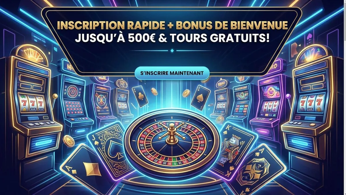 Inscription avec bonus